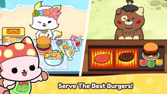 اسکرین شات بازی Burger Cats 2