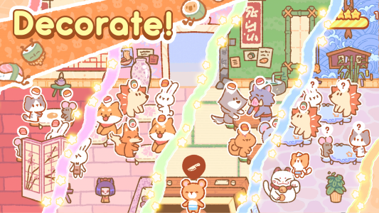 اسکرین شات بازی Kuma Sushi Bar - Cute Idle Sim 3