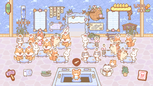 اسکرین شات بازی Kuma Sushi Bar - Cute Idle Sim 7