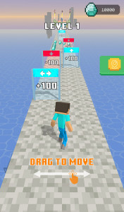 اسکرین شات بازی Tall Man Race: Craft Runner 1