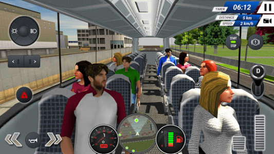 اسکرین شات بازی Bus Simulator 2019 - Free 1