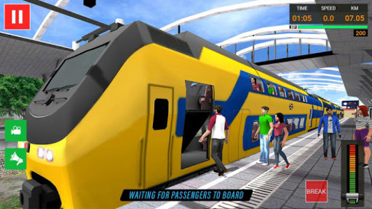 اسکرین شات برنامه Euro Train Simulator Free - Train Games 2019 2