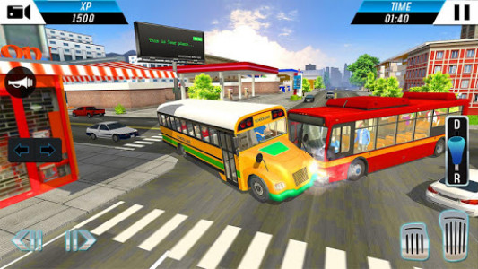 اسکرین شات برنامه School Bus Transport Driver 2019 5