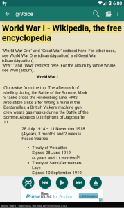 اسکرین شات 1 برنامه @Voice Aloud Reader (TTS)