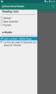 اسکرین شات 6 برنامه @Voice Aloud Reader (TTS)