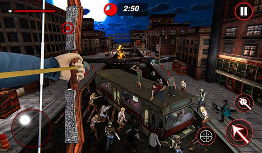 اسکرین شات بازی Archer Hunting Zombie City Last Battle 3D 8