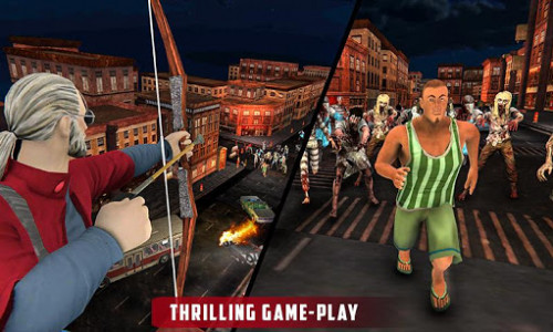 اسکرین شات بازی Archer Hunting Zombie City Last Battle 3D 4