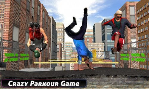 اسکرین شات برنامه City Rooftop Parkour 2019: Free Runner 3D Game 2