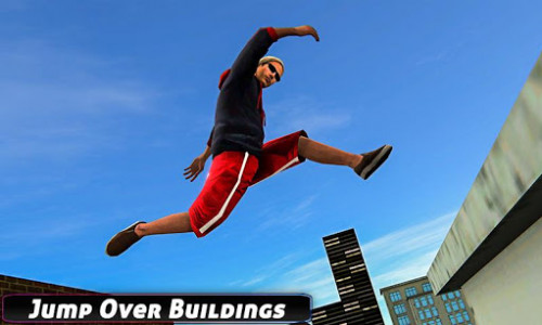 اسکرین شات برنامه City Rooftop Parkour 2019: Free Runner 3D Game 5