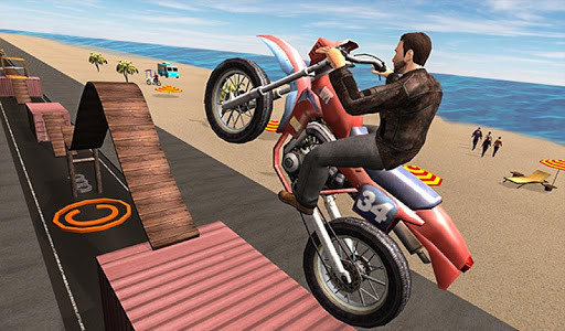 اسکرین شات بازی Fearless Moto Rider Stunt Mania 2019 6