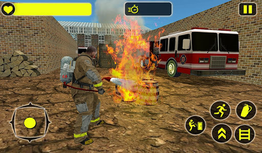 اسکرین شات بازی Firefighter School 3D: Fireman Rescue Hero Game 6