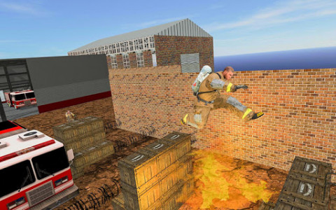اسکرین شات بازی Firefighter School 3D: Fireman Rescue Hero Game 5