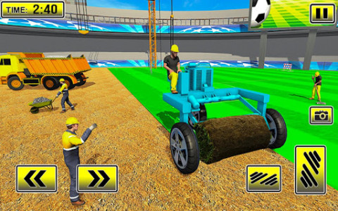 اسکرین شات بازی Football Stadium Builder: New 3D Construction Game 6