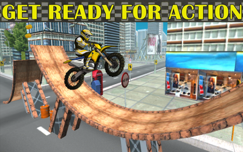 اسکرین شات بازی Motorcycle racing Stunt : Bike Stunt free game 1