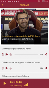 اسکرین شات برنامه Roma Radio 6
