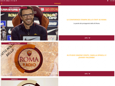 اسکرین شات برنامه Roma Radio 8