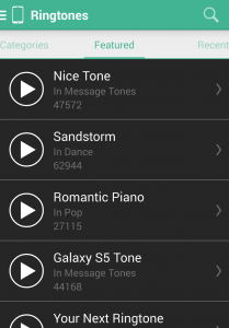 اسکرین شات برنامه MTP - Ringtones & Wallpapers 2