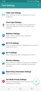 اسکرین شات 8 برنامه Fast Settings