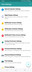 اسکرین شات 5 برنامه Fast Settings