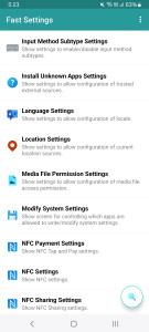اسکرین شات 4 برنامه Fast Settings