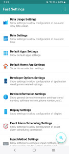 اسکرین شات 3 برنامه Fast Settings