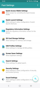 اسکرین شات 6 برنامه Fast Settings