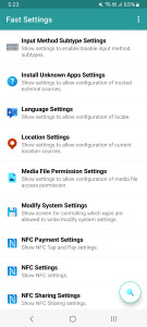 اسکرین شات 4 برنامه Fast Settings