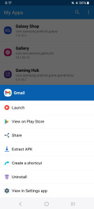 اسکرین شات 1 برنامه My Apps - App Manager
