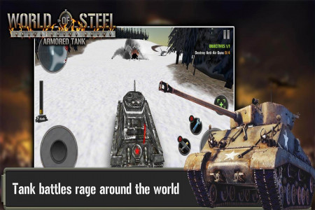 اسکرین شات بازی World Of Steel Armored Tank 1