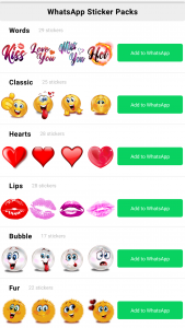 اسکرین شات برنامه i2Sticker WAStickerApps 1