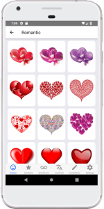 اسکرین شات برنامه i2Symbol Emoji 7