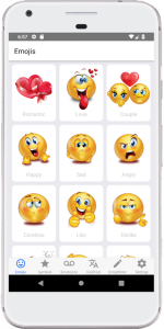 اسکرین شات برنامه i2Symbol Emoji 6