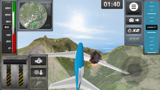 اسکرین شات بازی Airplane Emergency Landing 1