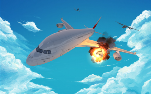 اسکرین شات بازی Airplane Emergency Landing 3