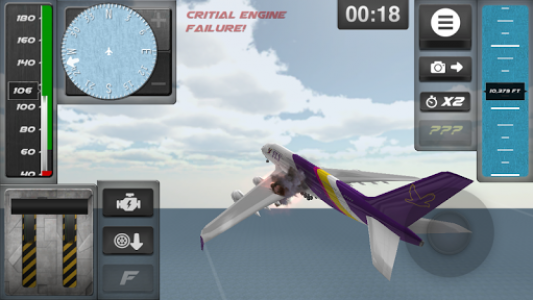 اسکرین شات بازی Airplane Emergency Landing 4