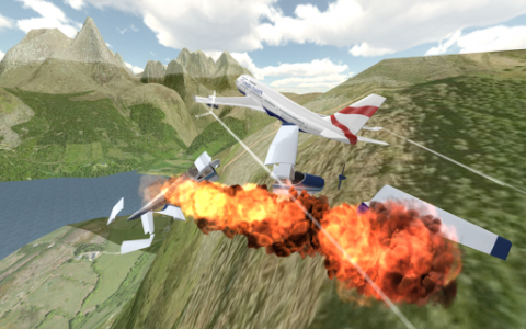 اسکرین شات بازی Airplane Emergency Landing 2