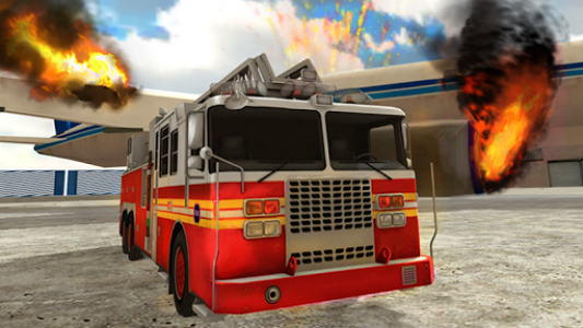 اسکرین شات بازی Fire Truck Simulator 3D 8