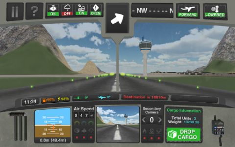 اسکرین شات بازی Airplane Flight Pilot 3D 4