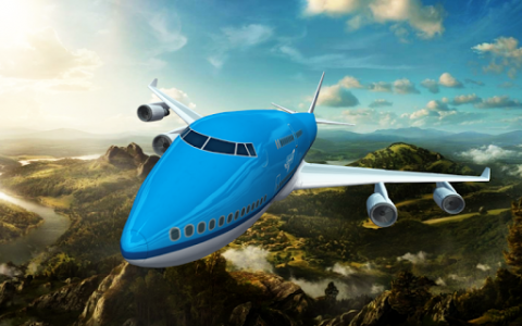 اسکرین شات بازی Airplane Flight Simulator 2017 1