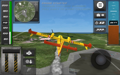 اسکرین شات بازی Airplane Flight Simulator 2017 4