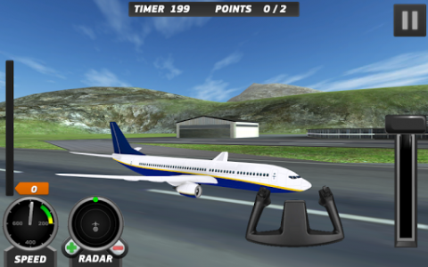 اسکرین شات بازی Airplane Flying Flight Pilot 1