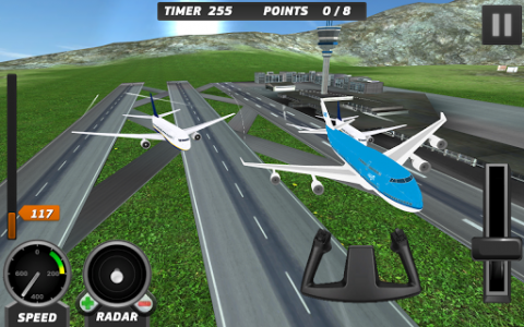 اسکرین شات بازی Airplane Flying Flight Pilot 2