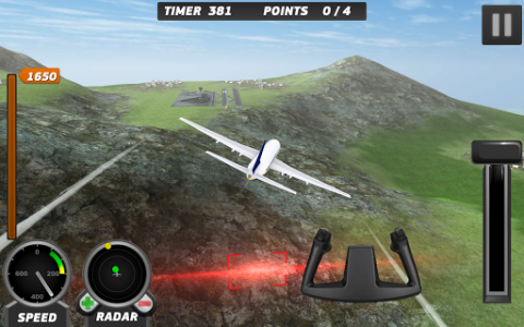 اسکرین شات بازی Airplane Flying Flight Pilot 4
