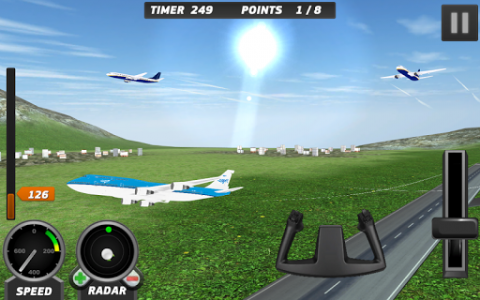 اسکرین شات بازی Airplane Flying Flight Pilot 6