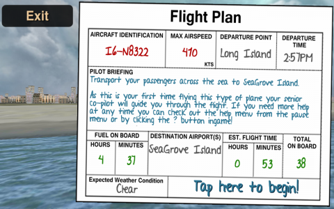 اسکرین شات بازی Airplane Pilot Sim 5