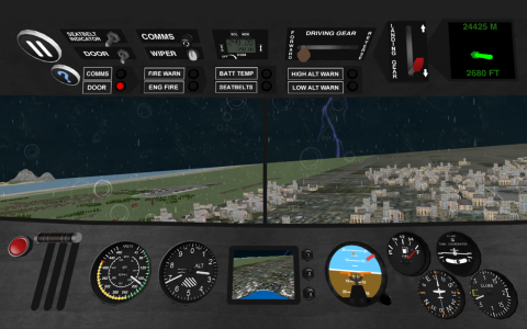 اسکرین شات بازی Airplane Pilot Sim 2
