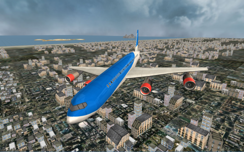 اسکرین شات بازی Airplane Pilot Sim 1
