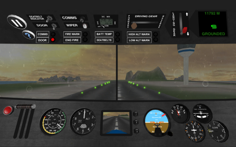 اسکرین شات بازی Airplane Pilot Sim 3