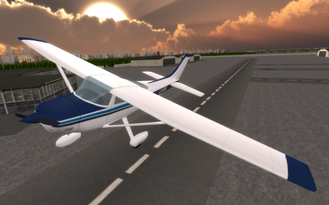 اسکرین شات بازی Airplane Simulator Pilot 3D 2