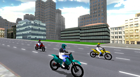 اسکرین شات بازی City Bike Racing 3D 5